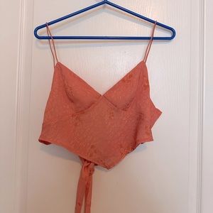 Princess Polly handkerchief tie back top